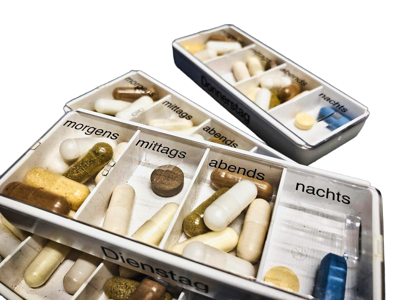 Verblisterte Medikamente für Pflegeheime