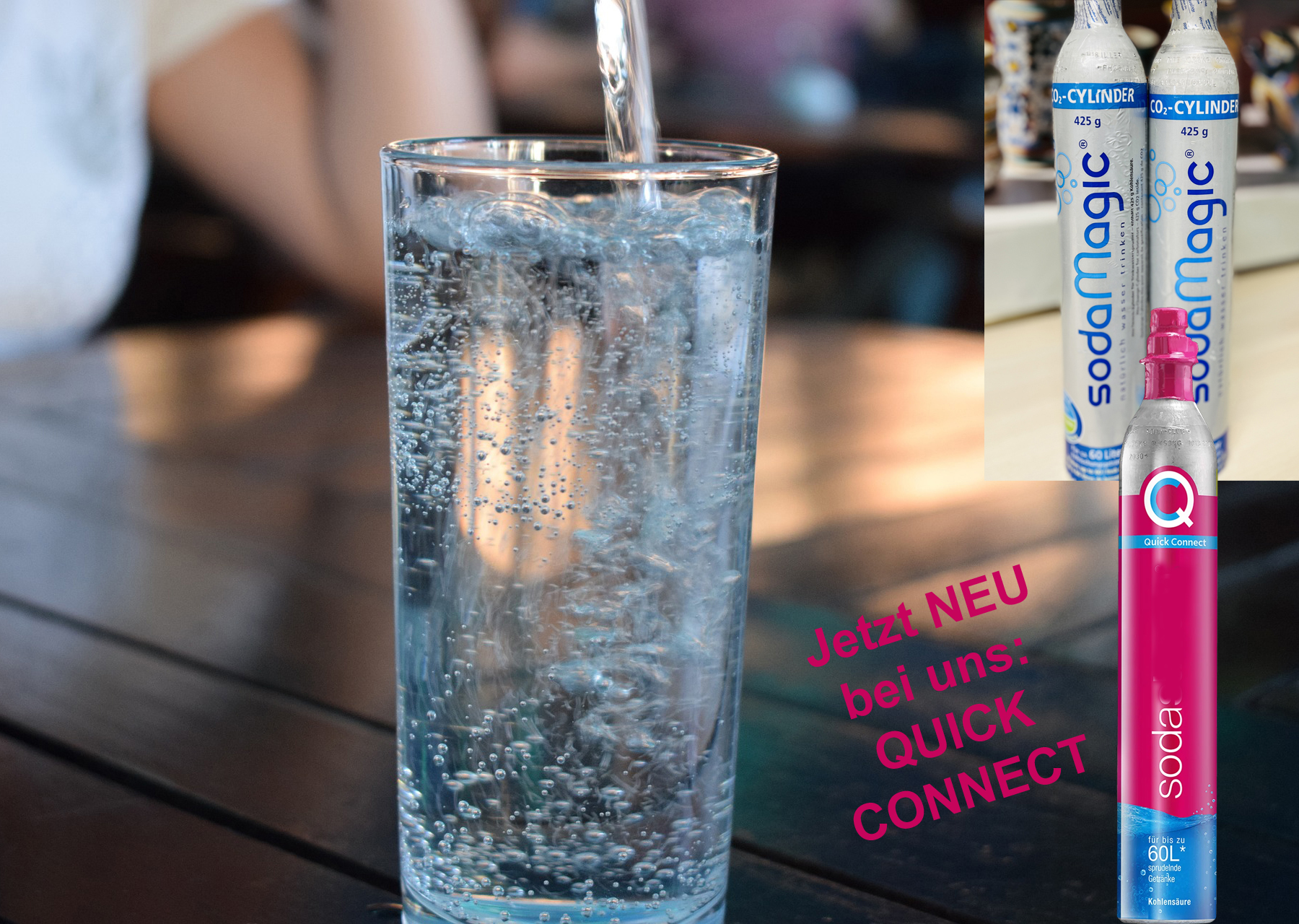 SodaMagic – Alternative Tauschpatronen für Sodastream